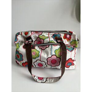 LeSportsac Tokidoki Floral Crossbody Hobo Bag Women Multicolor Travel Casual 16"